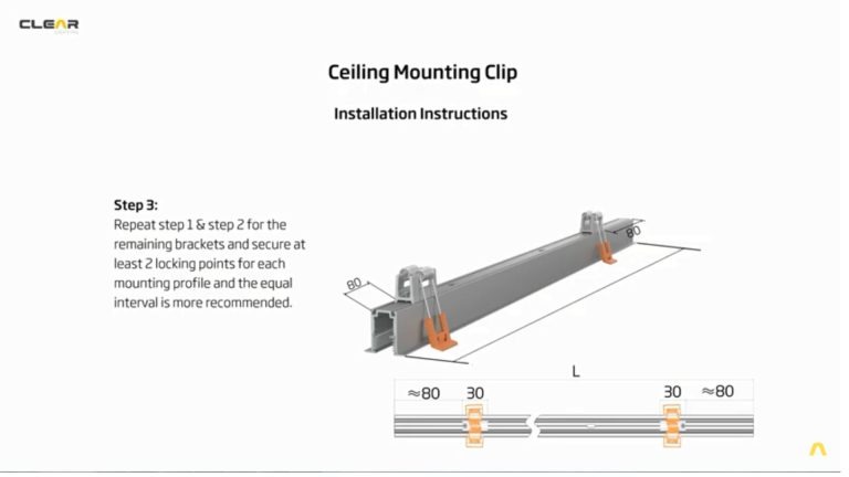 Ceiling Mounting Bracket