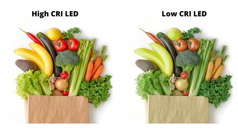 high cri led vs low cri led