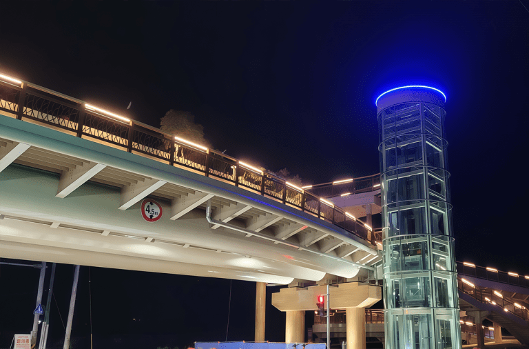 Eco Bridge in Jecheon-si